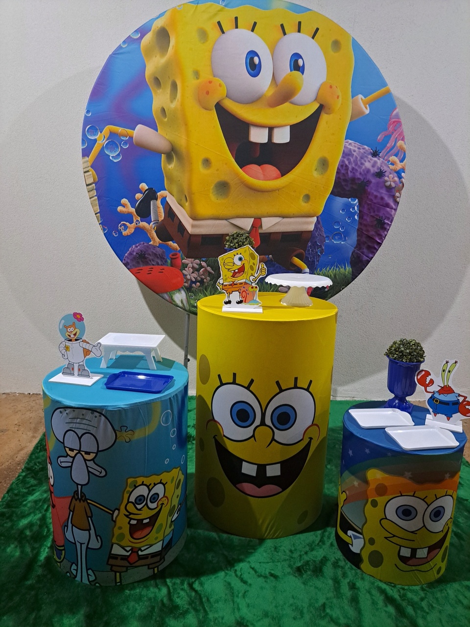 Bob Esponja  Kit 2  - festafacil