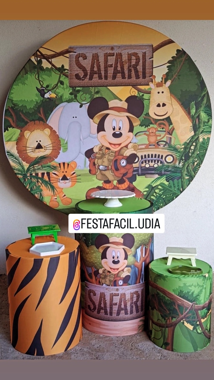 Mickey Safari Kit 1  - festafacil