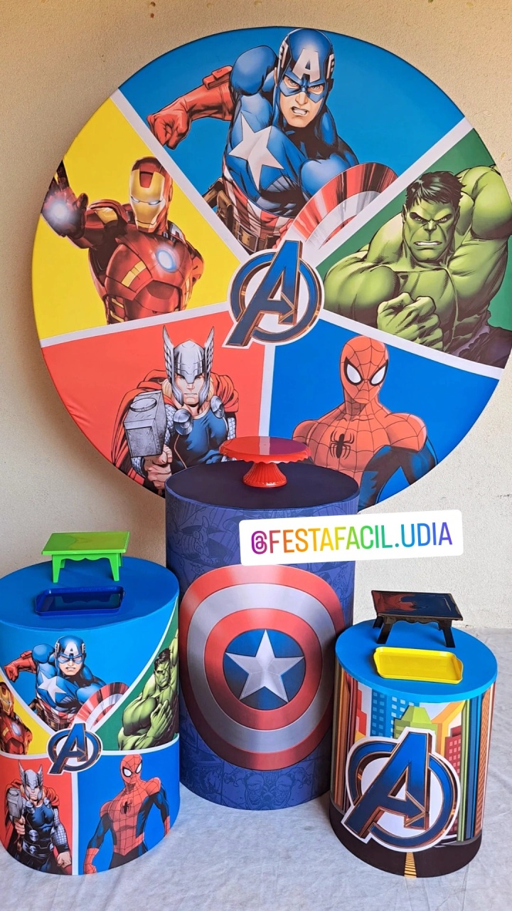 Vingadores Kit 1 - festafacil