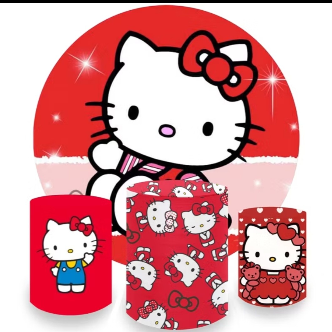Hello Kitty Vermelha  - festafacil