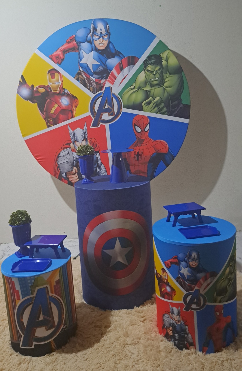 Vingadores  Kit 2  - festafacil