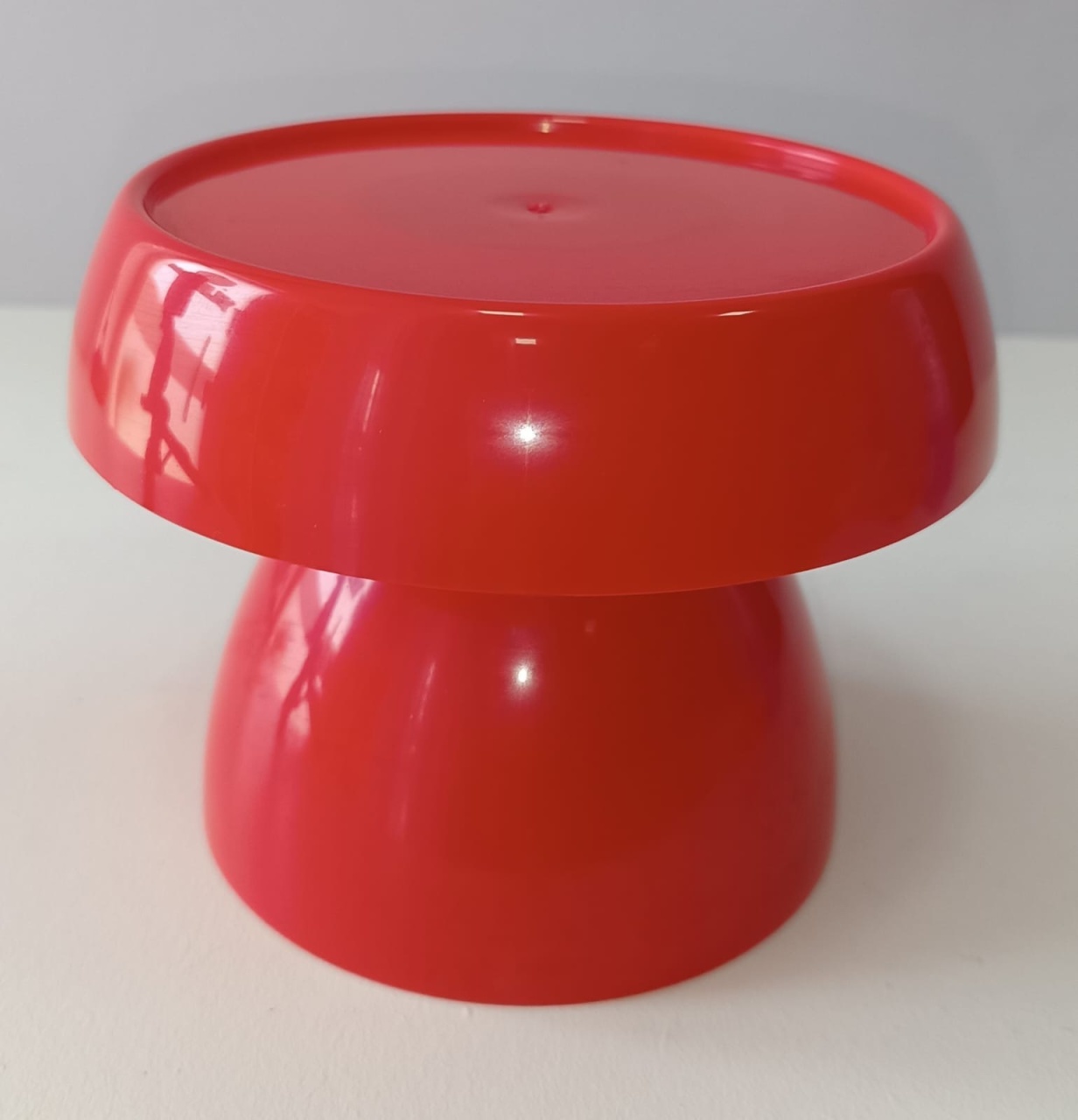 Suporte Cogumelo P Vermelho  - Mabelly Festas