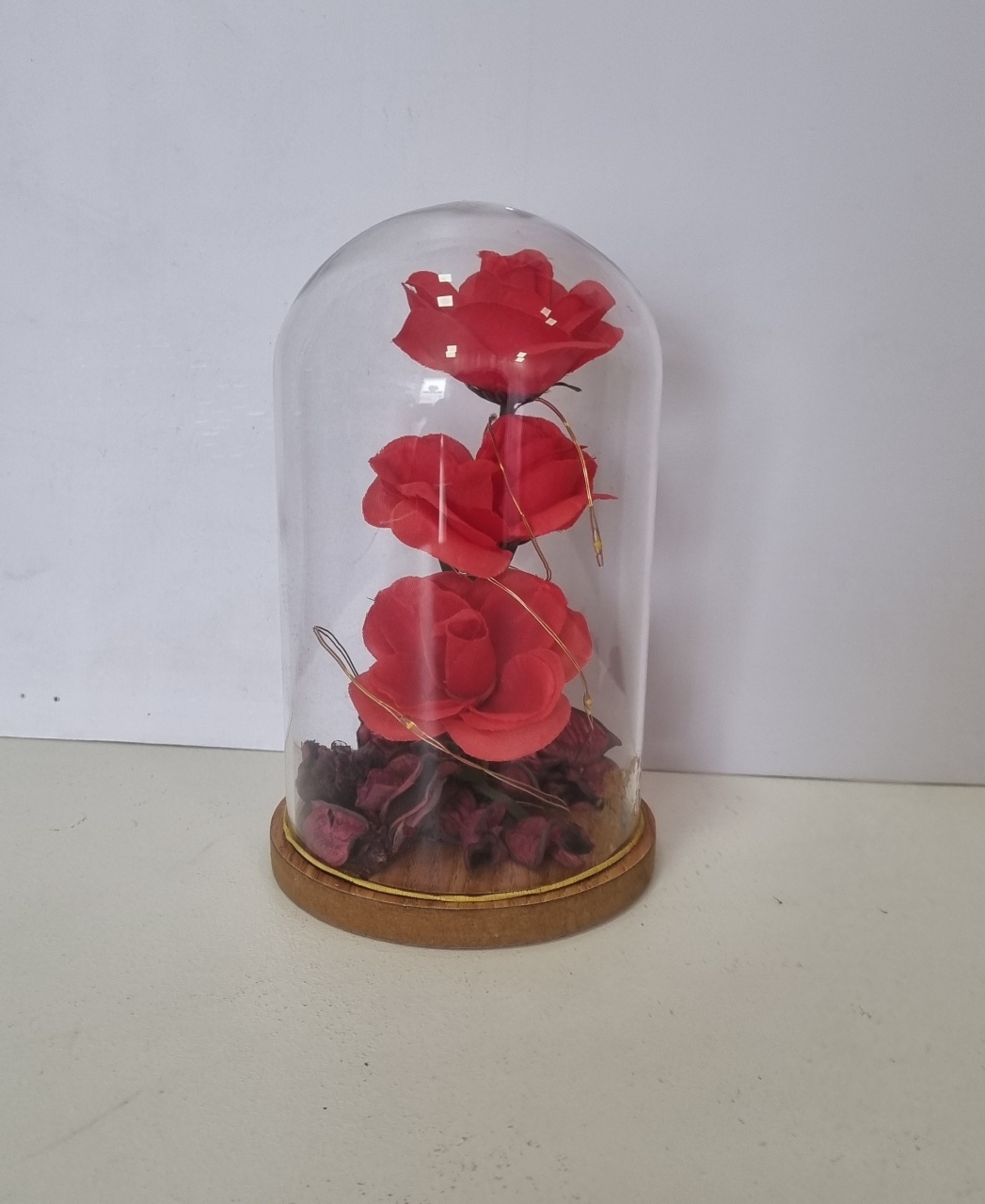 Cúpula Flor Bela E A Fera  - Mabelly Festas