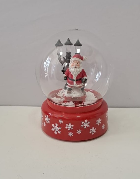 Globo de Neve de Natal - Mabelly Festas