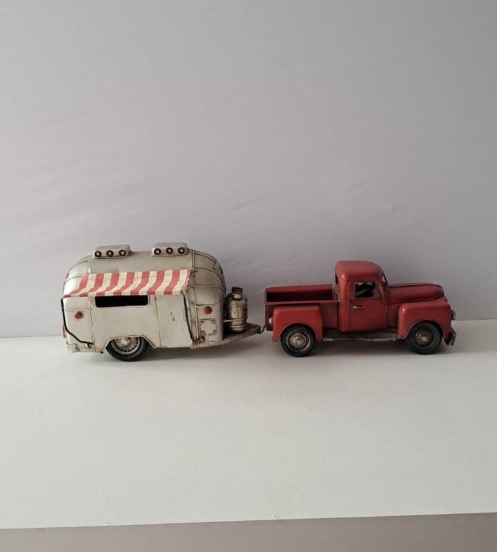 Carro Trailer Vintage  - Mabelly Festas