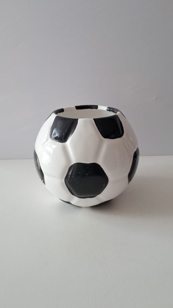 Vaso Bola de Futebol - Mabelly Festas