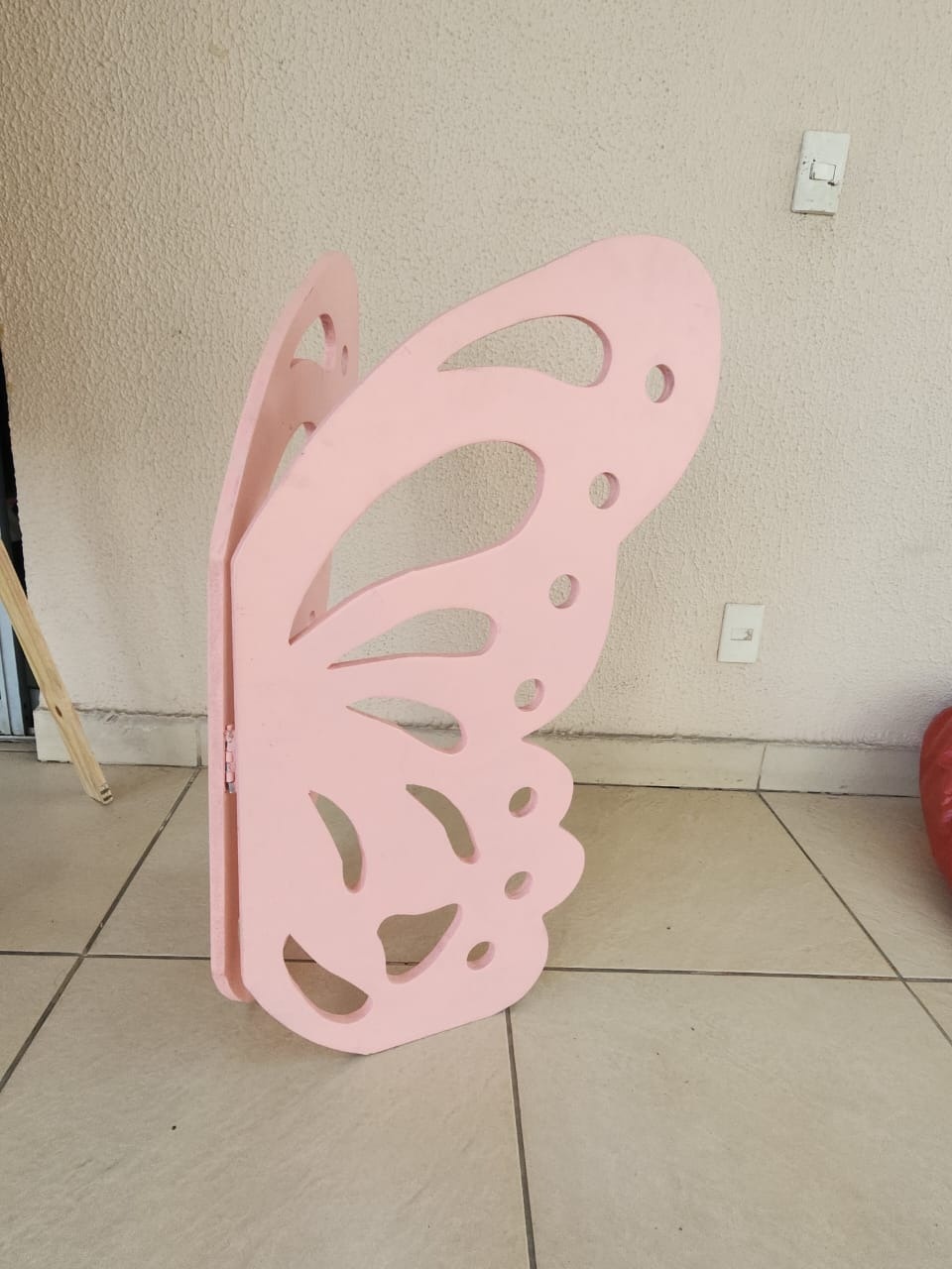 Asa Borboleta Mdf Pequena - Mabelly Festas