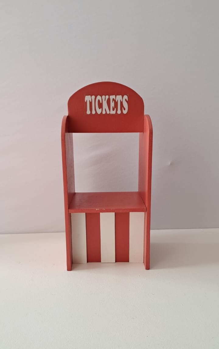 Bilheteria Vermelha Circo  - Mabelly Festas