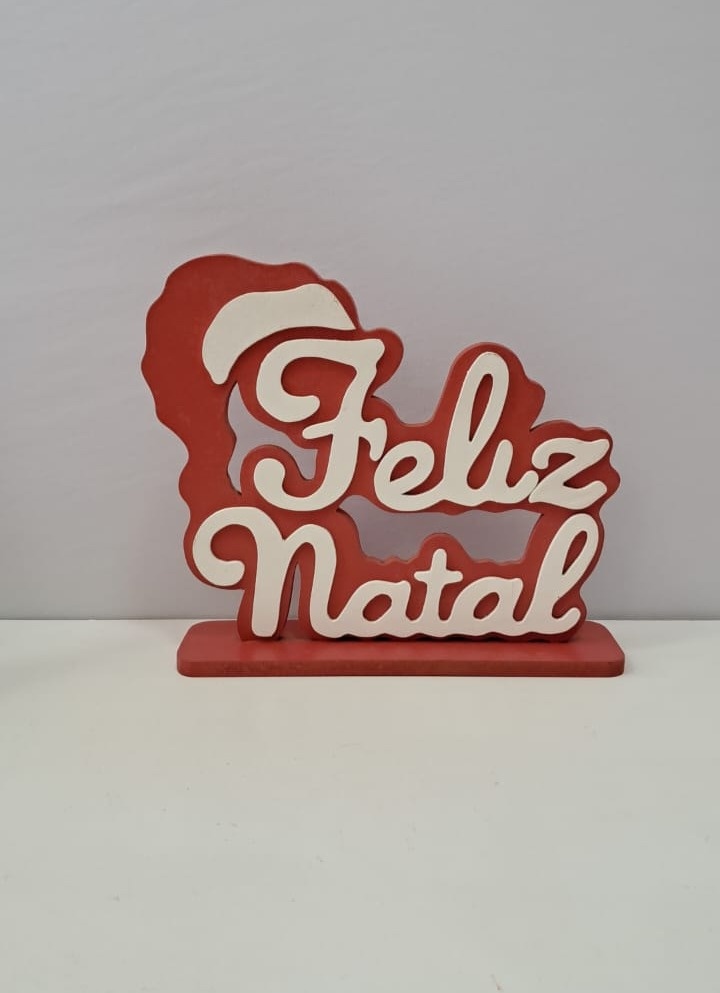 Placa Feliz Natal  - Mabelly Festas