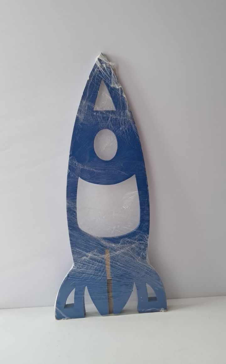 Foguete Azul M - Mabelly Festas