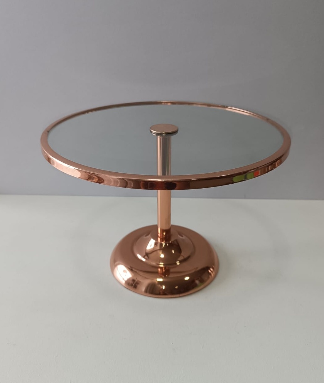 Boleira Luxo Rose Gold - Mabelly Festas