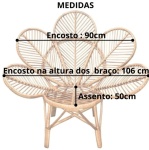 Cadeira Pétala Vime Adulto - imagem 3