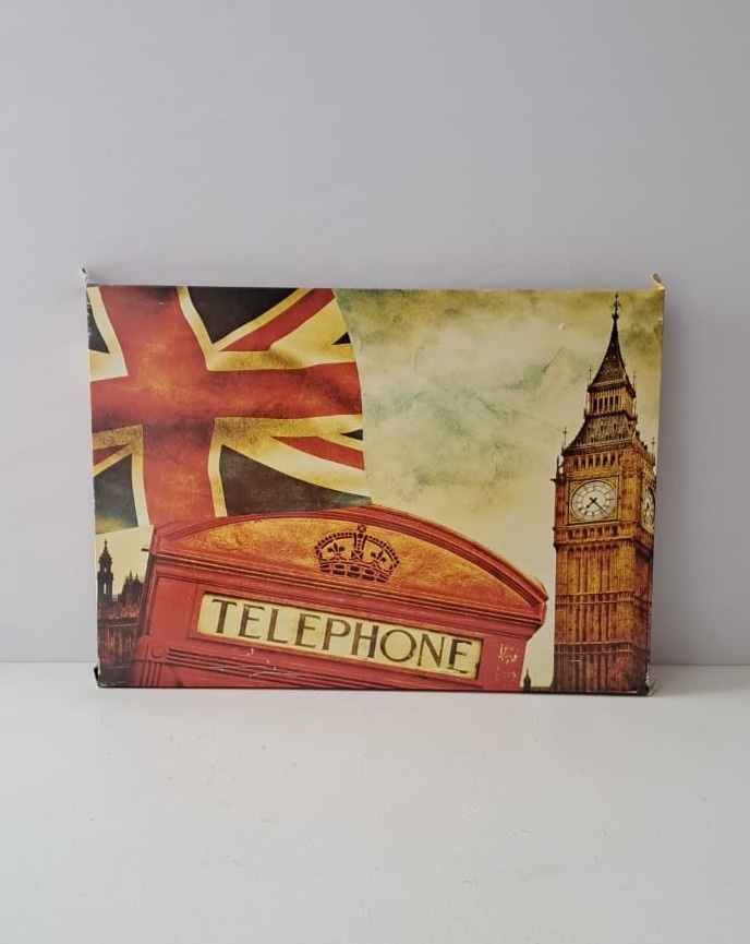 Placa London  - Mabelly Festas