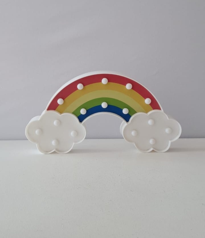 Arco-Íris Led Mesa - Mabelly Festas