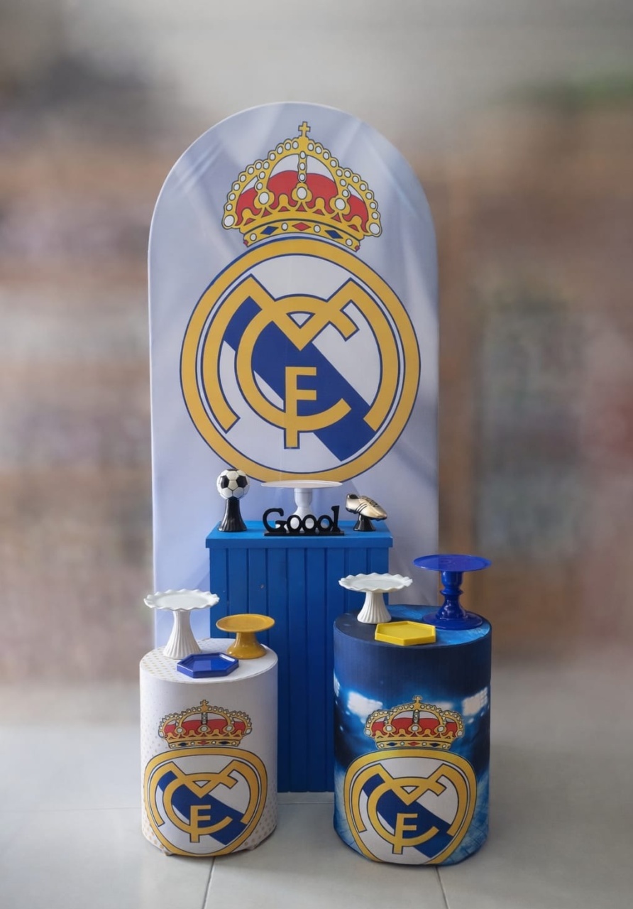 Kit Pm Real Madrid  - Mabelly Festas
