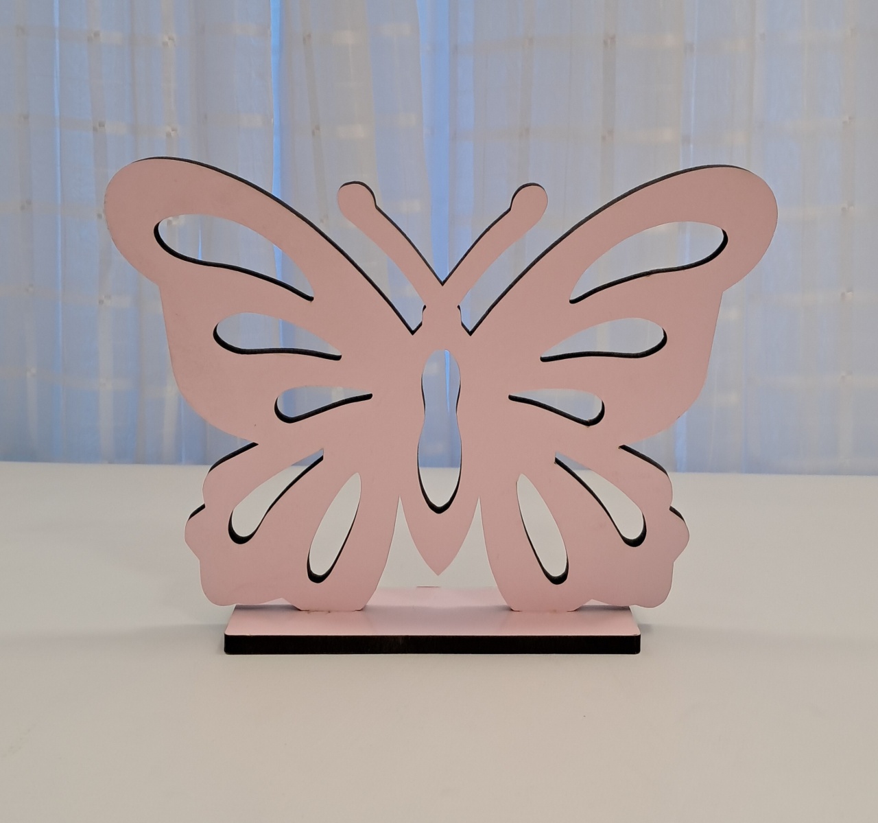 Display Borboleta Vazada Rosa P - Mabelly Festas