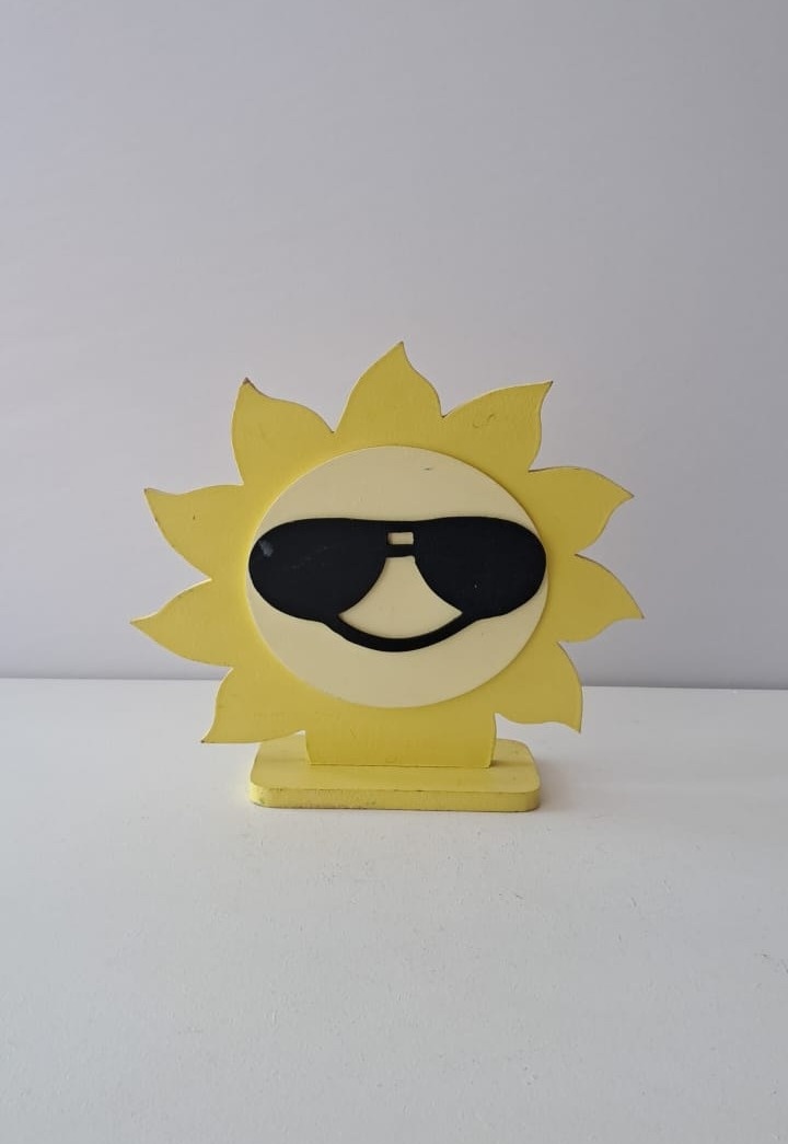 Sol Com Óculos  - Mabelly Festas
