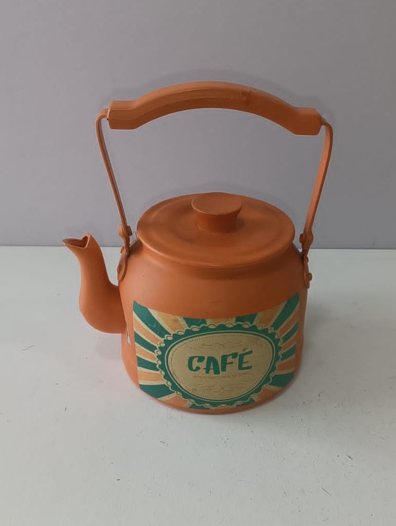 Bule Café Laranja  - Mabelly Festas