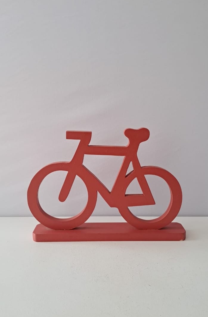 Bicicleta Vermelha  - Mabelly Festas