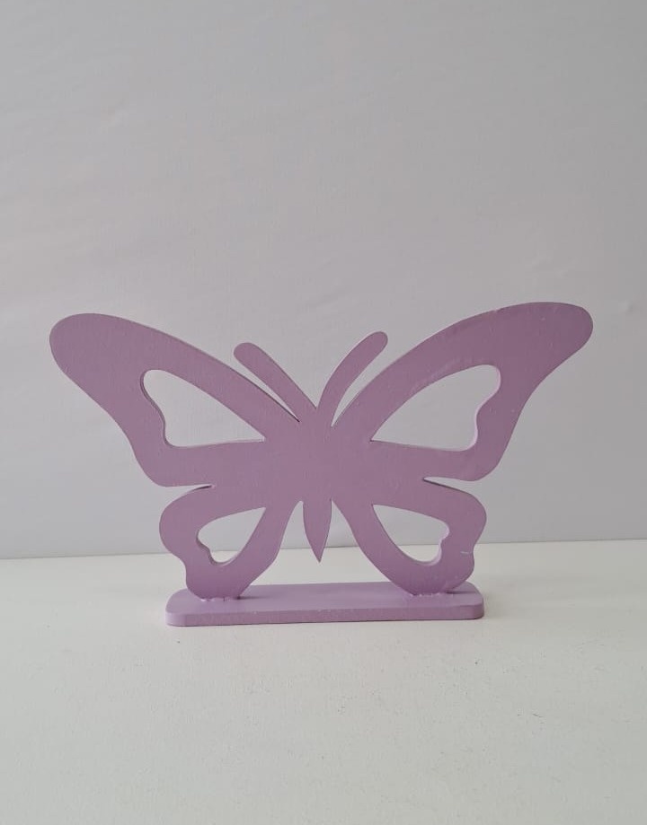 Display  Borboleta Vazada Lilás G - Mabelly Festas
