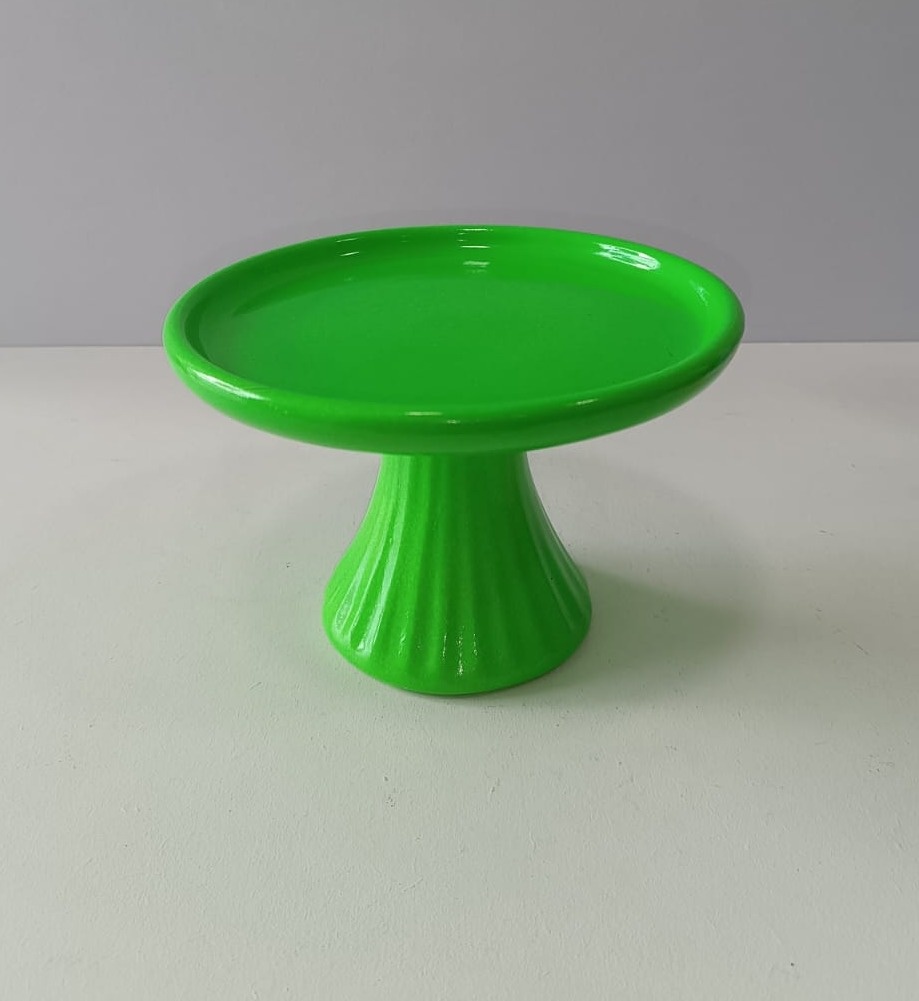 Suporte Doces P  Verde Neon - Mabelly Festas