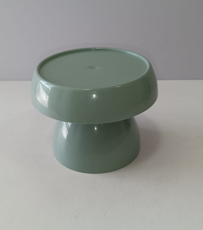 Suporte Cogumelo P Verde Menta - Mabelly Festas