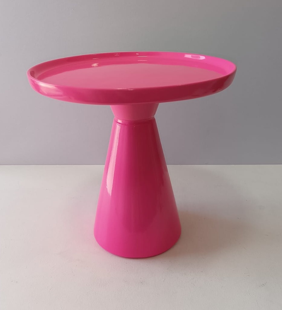 Boleira Cone G Rosa Neon - Mabelly Festas