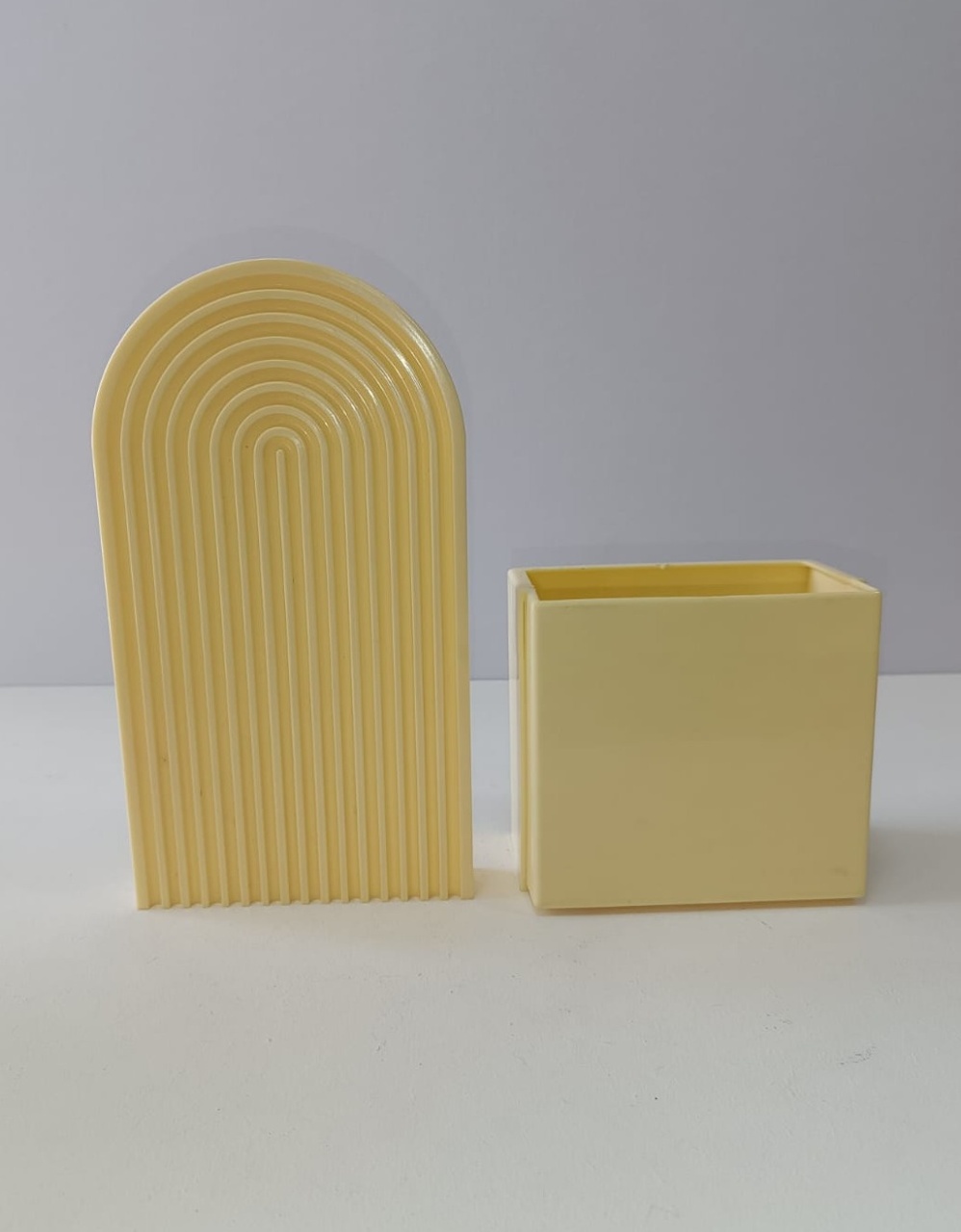 Vaso Arco Amarelo Candy - Mabelly Festas