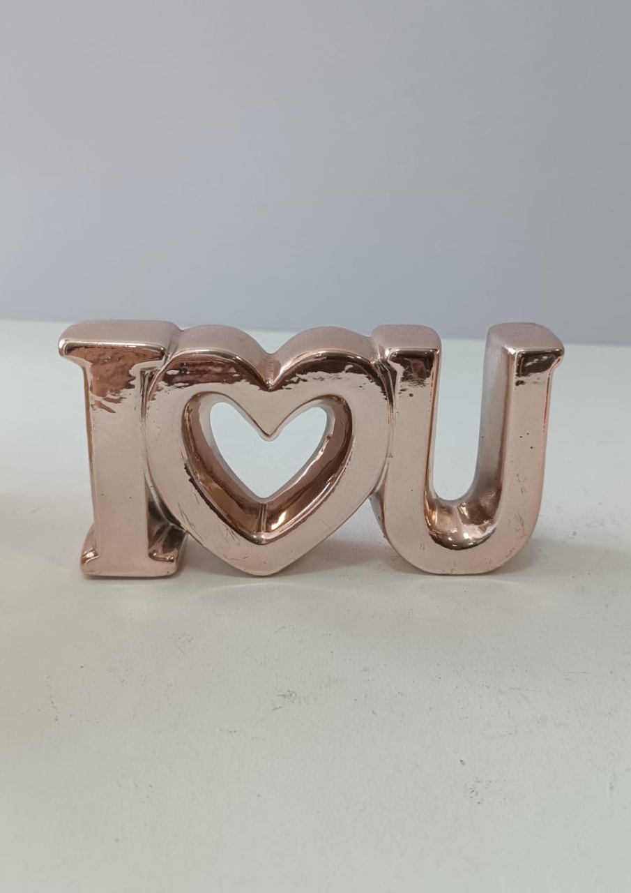 Palavra Decorativa Rose Gold - Mabelly Festas