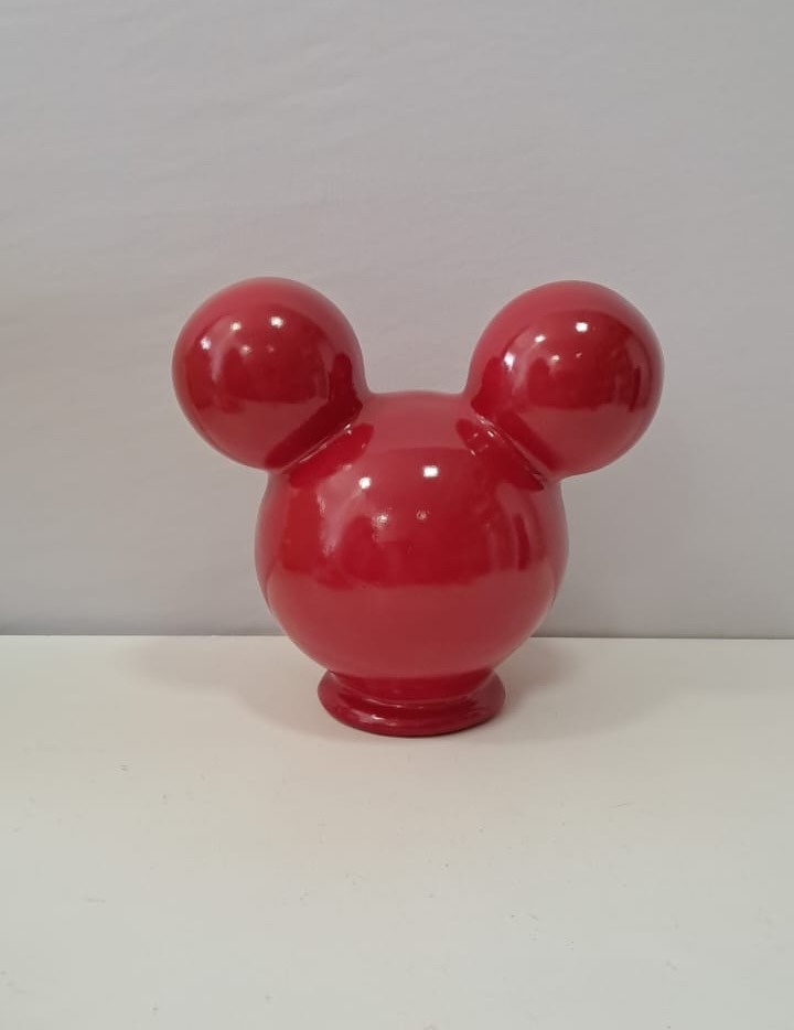 Cabeça Mickey Vermelha - Mabelly Festas