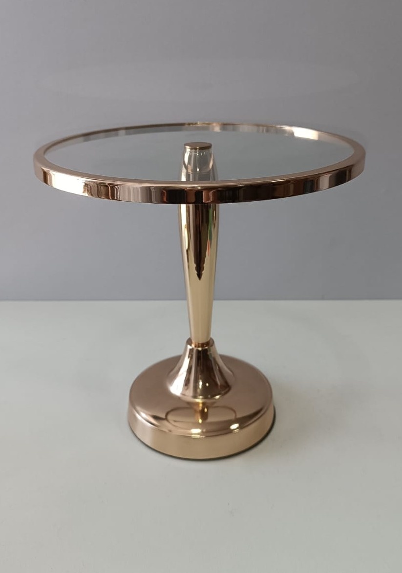 Suporte Luxo M Dourado  - Mabelly Festas