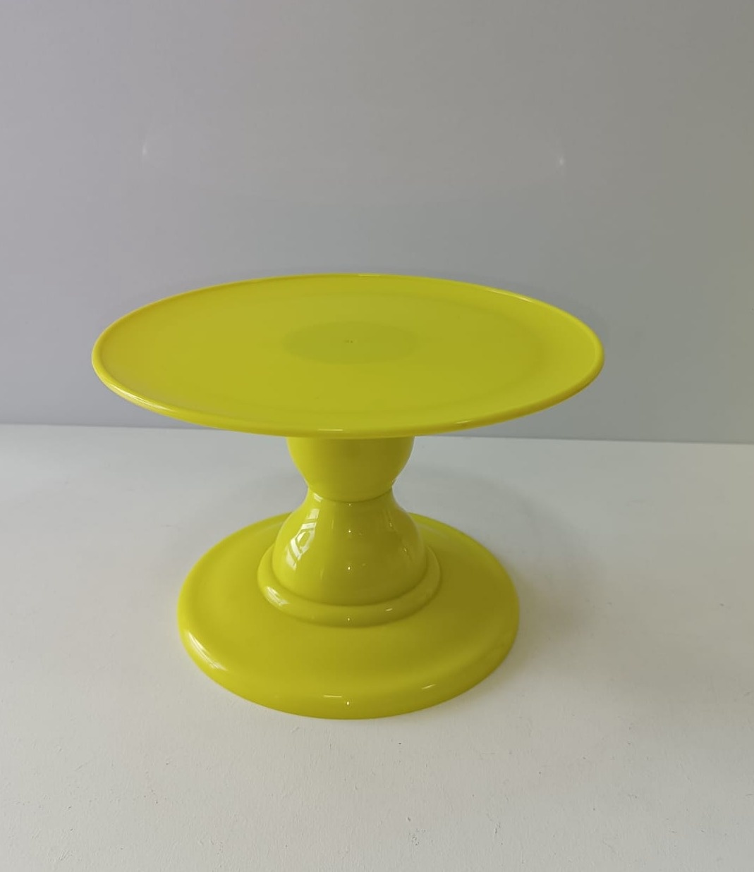 Suporte Doces P Amarelo Neon - Mabelly Festas