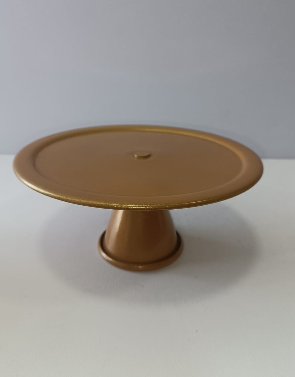 Suporte Doces M Dourado Ouro Metal - Mabelly Festas
