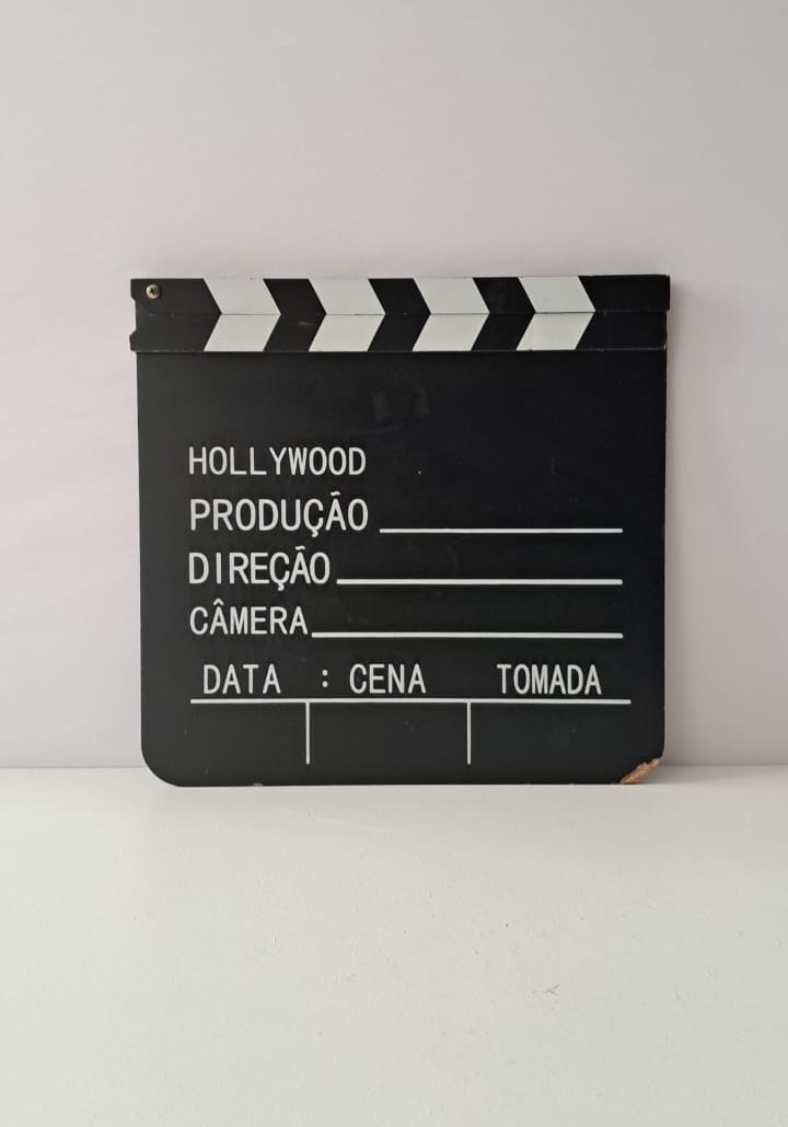 Claquete de Cinema - Mabelly Festas