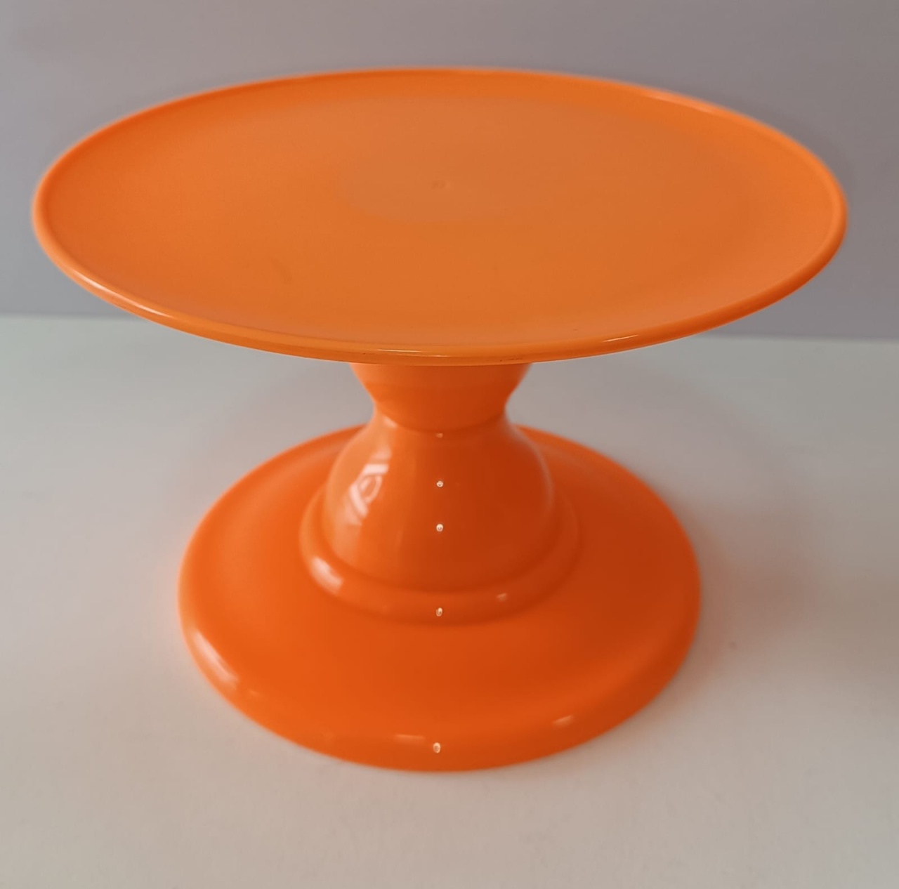 Suporte Doces P Laranja Neon - Mabelly Festas