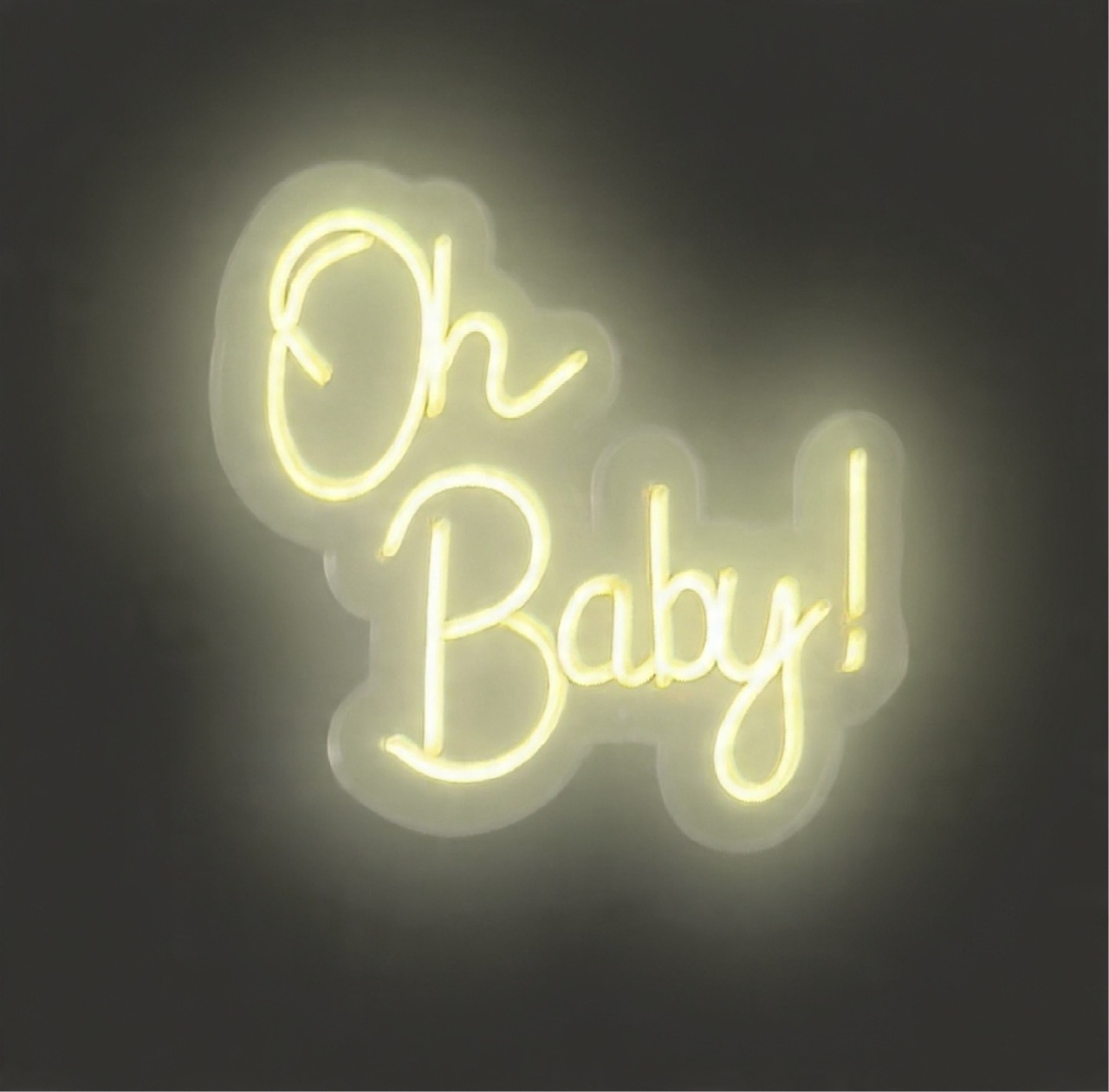 Letreiro Oh Baby - Mabelly Festas