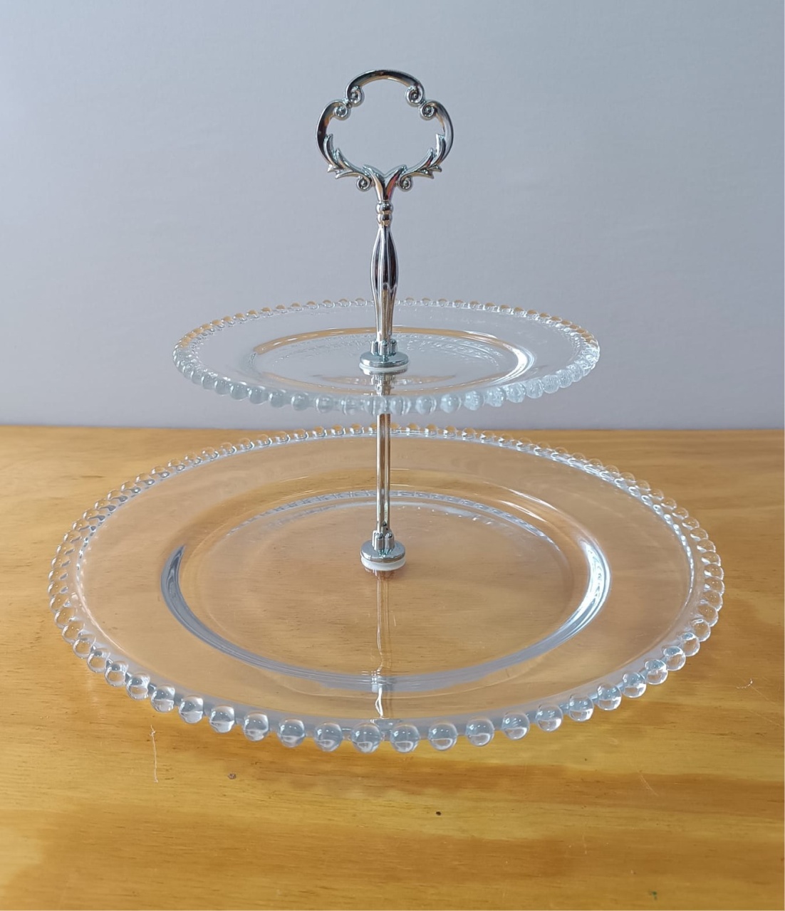 Suporte Cristal Duplo - Mabelly Festas