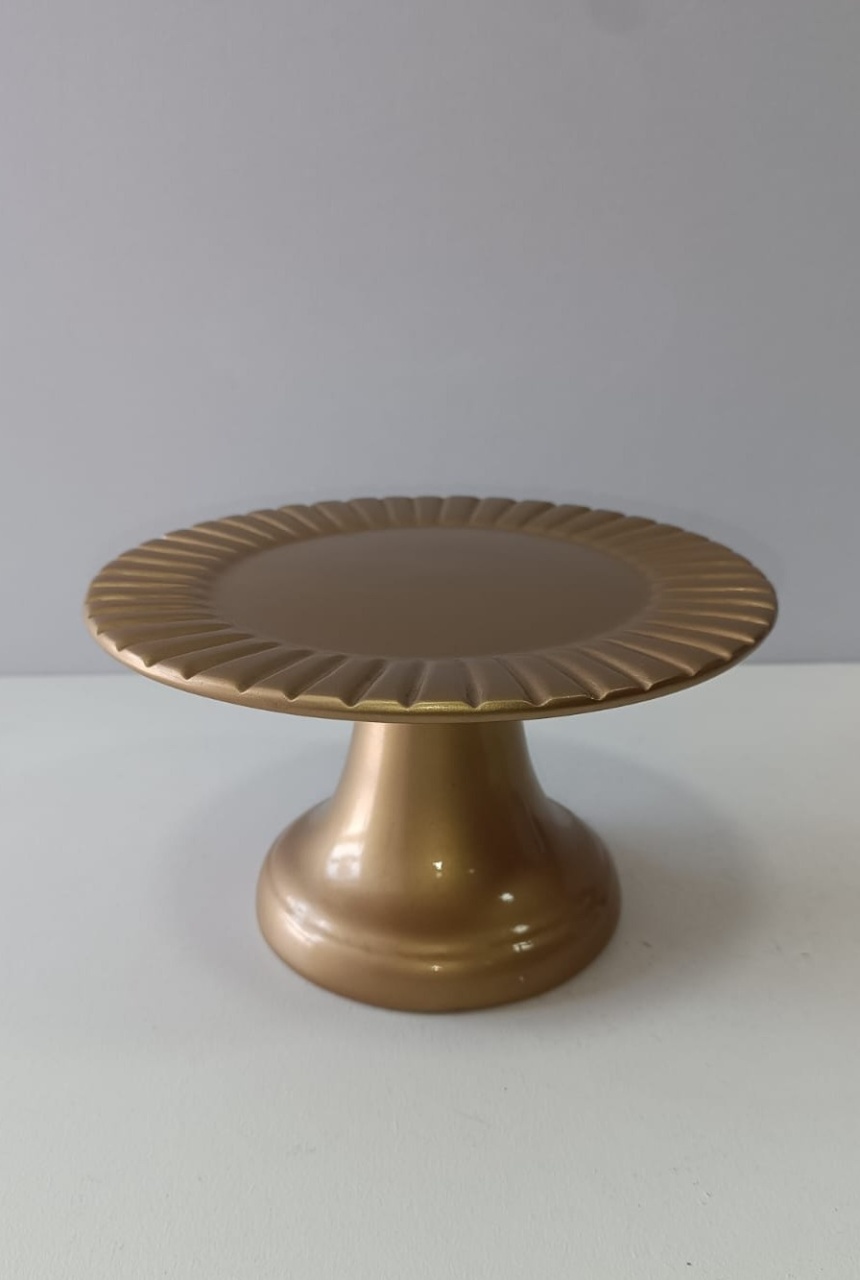Suporte Doces M Dourado - Mabelly Festas