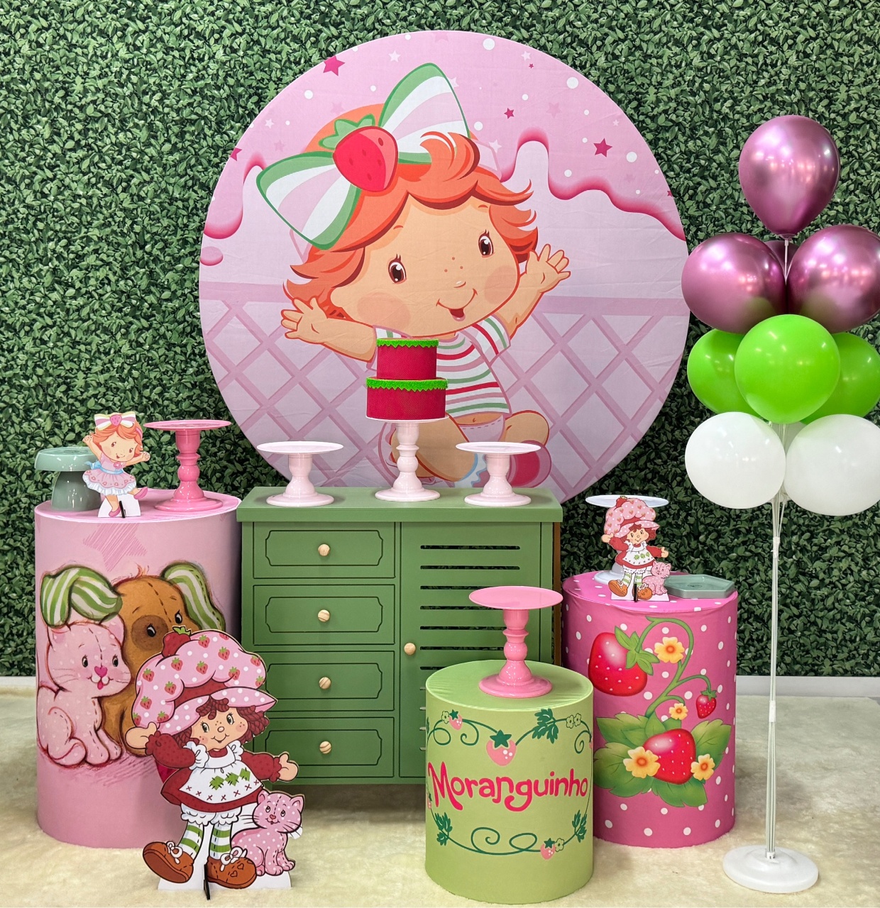 Moranguinho - Modelo 1 Com Mesa - SofistiqueDecor