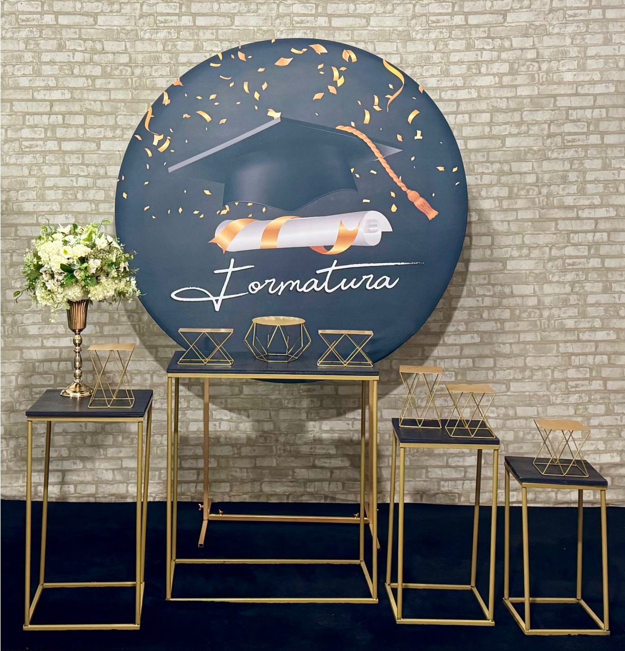 Formatura Preto - SofistiqueDecor