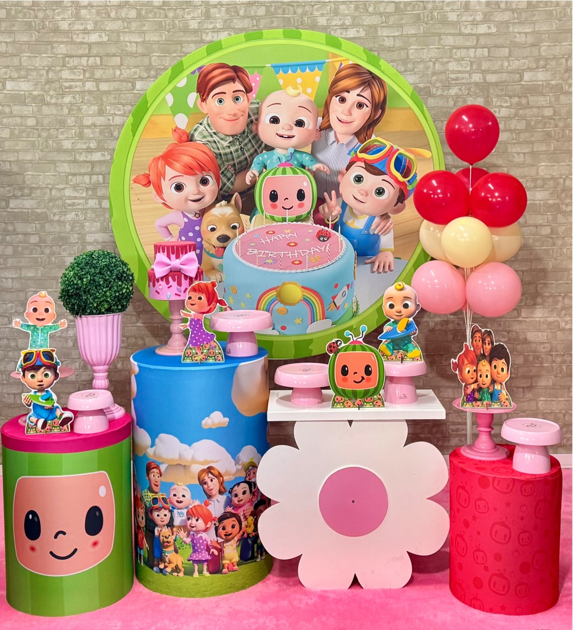 Cocomelon Rosa - SofistiqueDecor