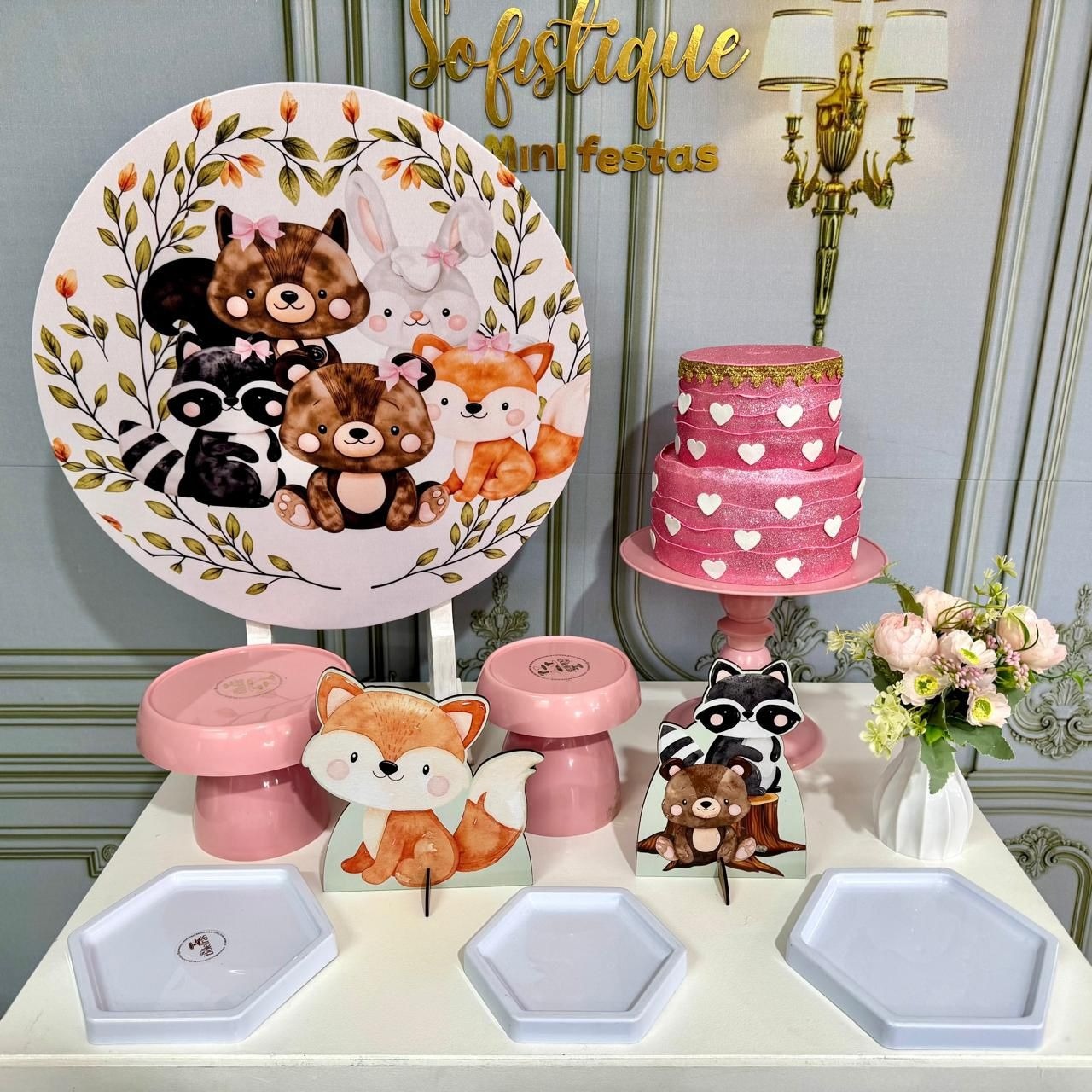 Bosque Rosa - Mini - SofistiqueDecor
