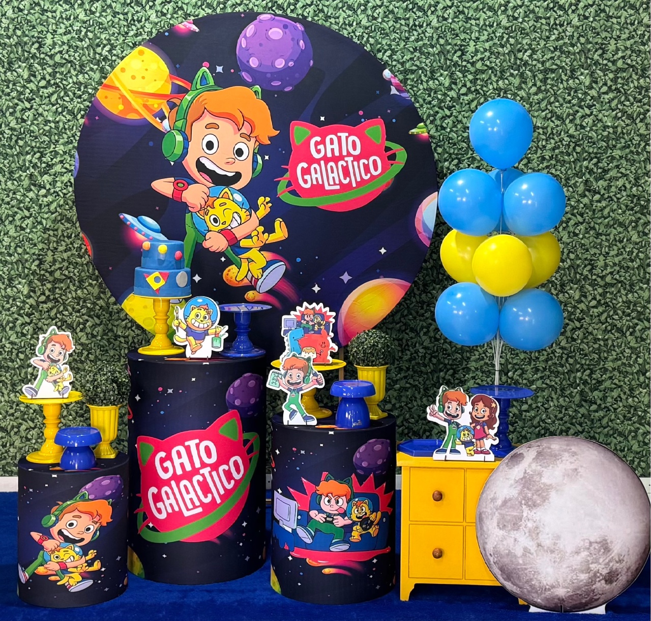 Gato Galáctico  - SofistiqueDecor