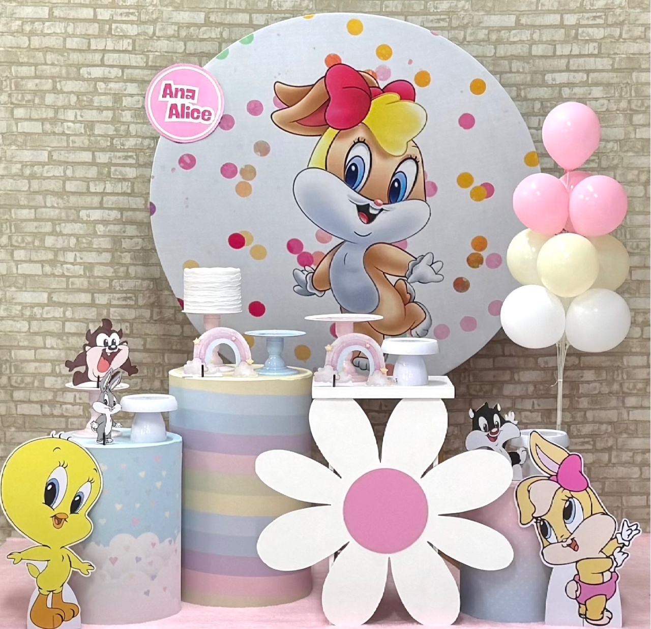 Looney Tunes Baby Rosa - SofistiqueDecor