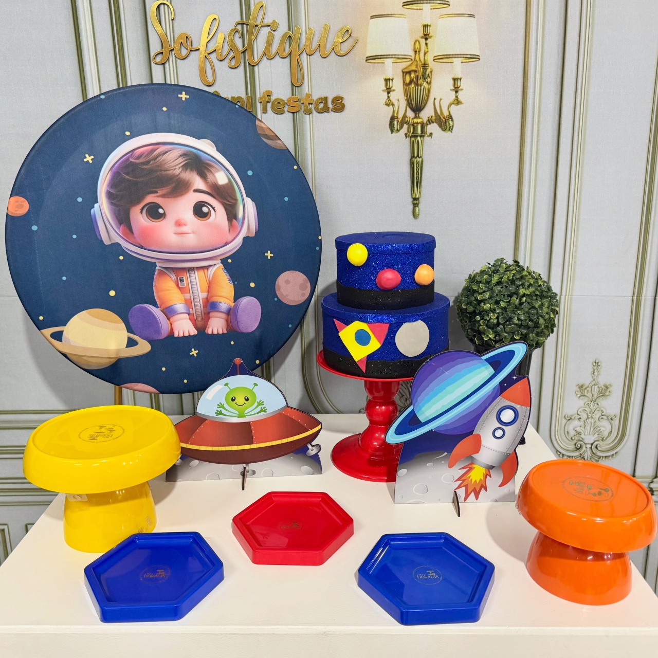 Astronauta 1 - Mini Festa - SofistiqueDecor