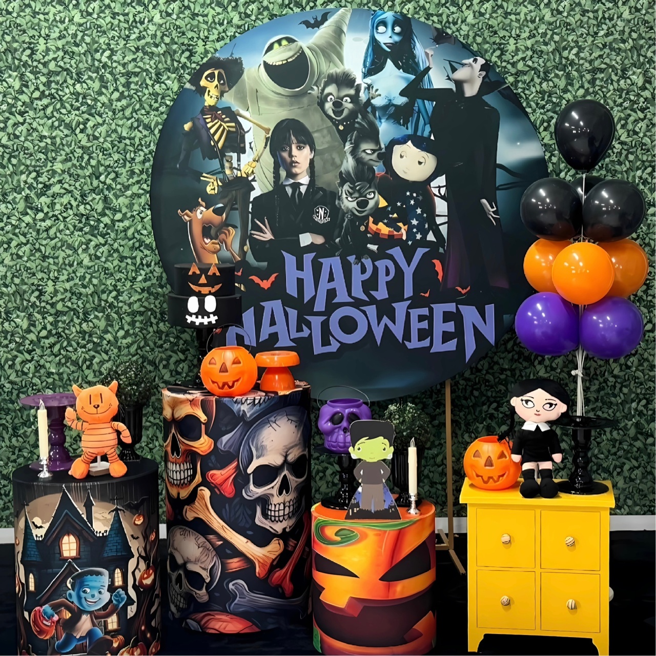 Halloween Filmes E Desenhos - SofistiqueDecor