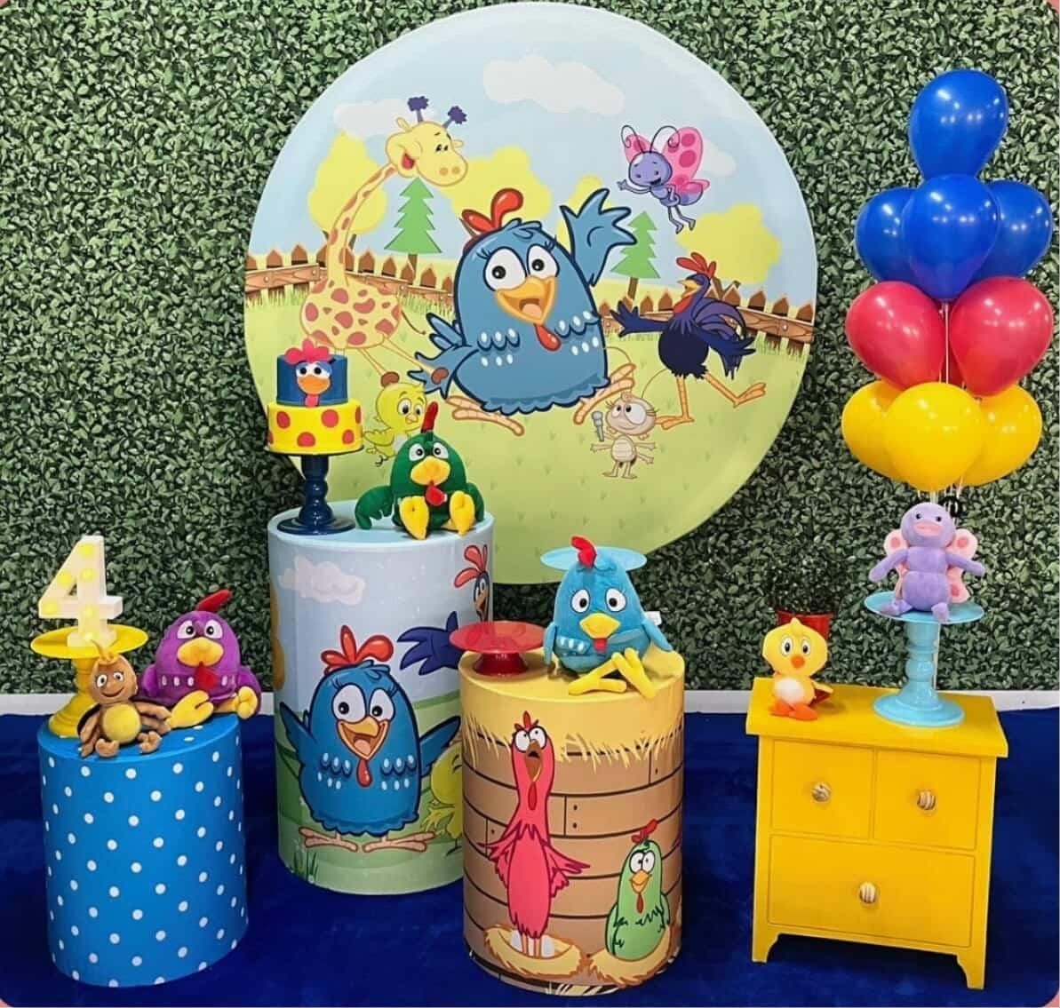 Galinha Pintadinha - Modelo 2 - SofistiqueDecor