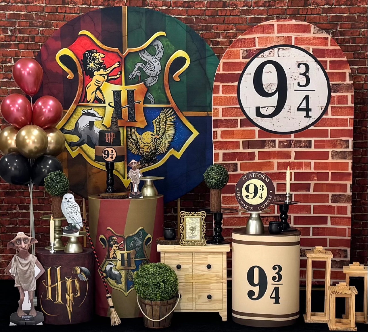 Harry Potter 1 Com Painel Lateral Romano - SofistiqueDecor
