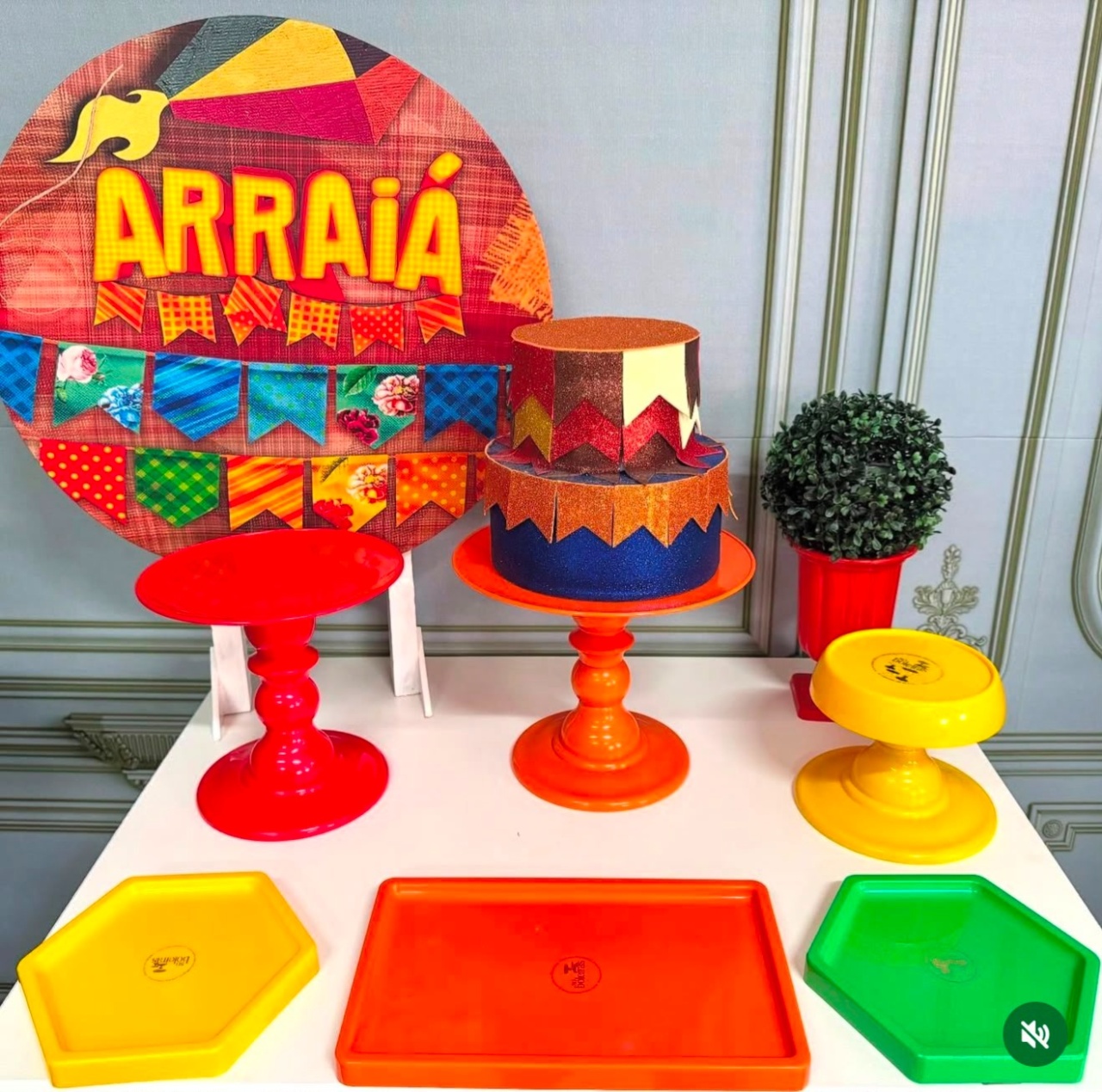 Arraiá - Mini Festa - SofistiqueDecor