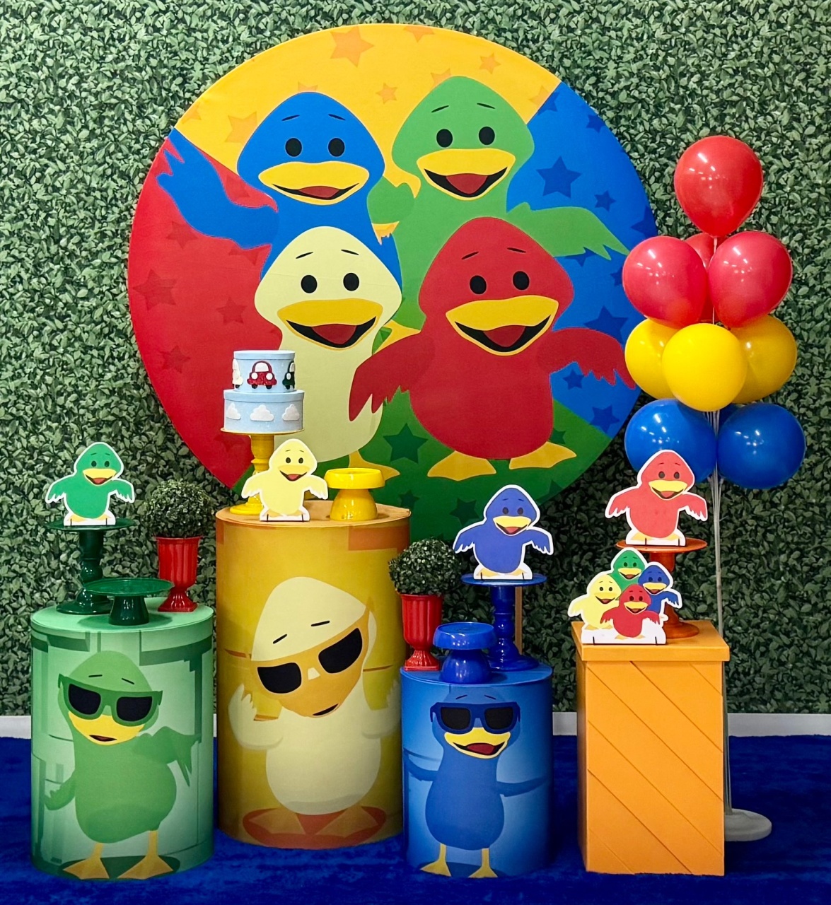 Bento E Totó - Patinho Colorido - SofistiqueDecor